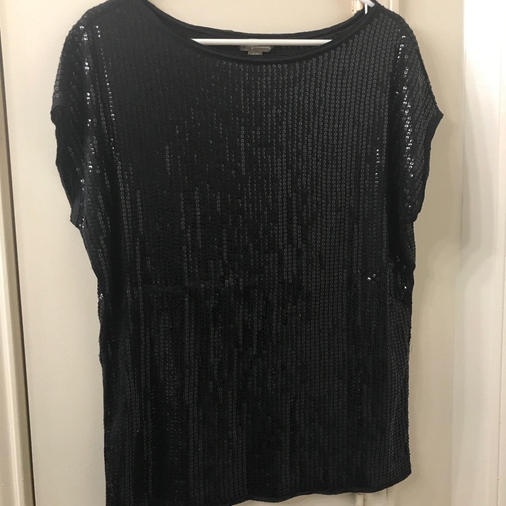 Tommy Bahama Sequin Drapey Top